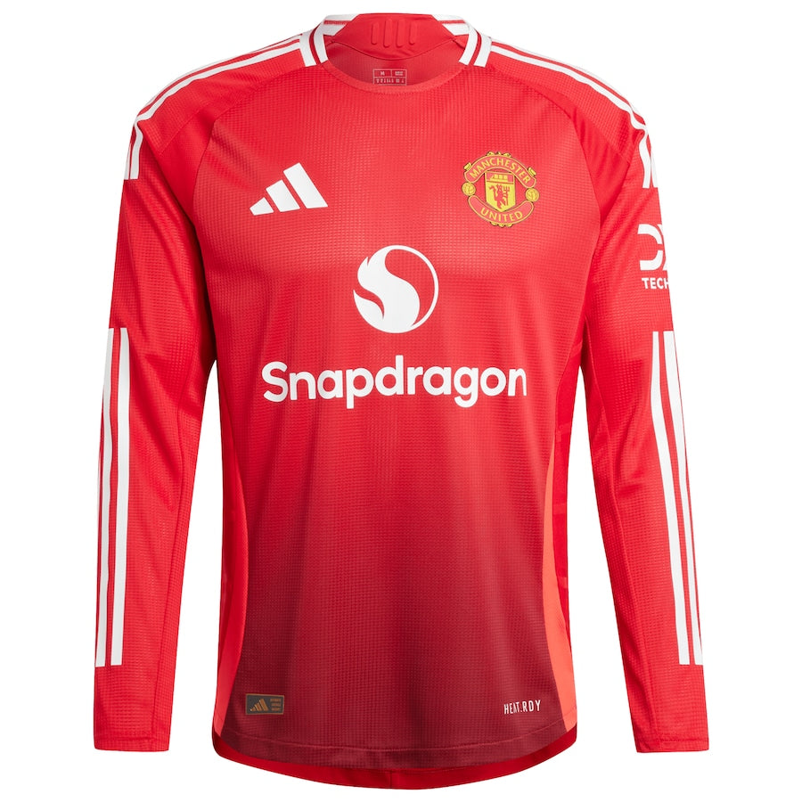 Man U 24/25 Long Sleeves Home Jersey