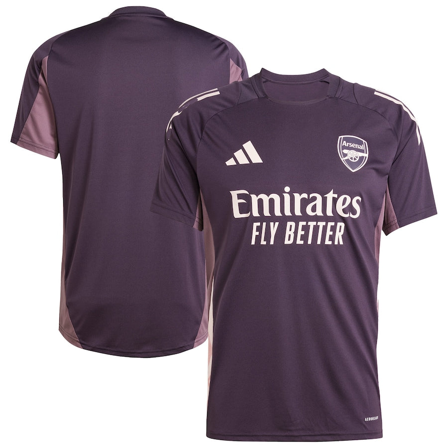 Arsenal adidas Training Jersey - Dark Purple