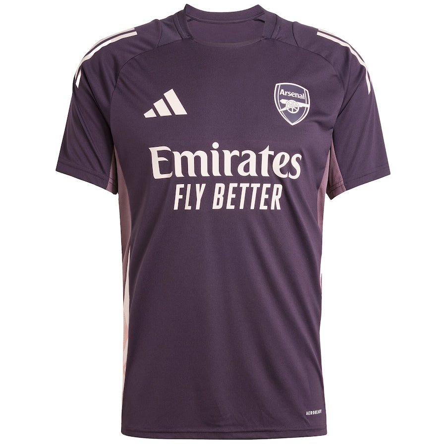 Arsenal adidas Training Jersey - Dark Purple