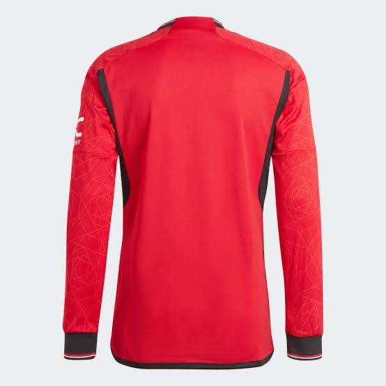 Man U 23/24 Long Sleeves Home Jersey