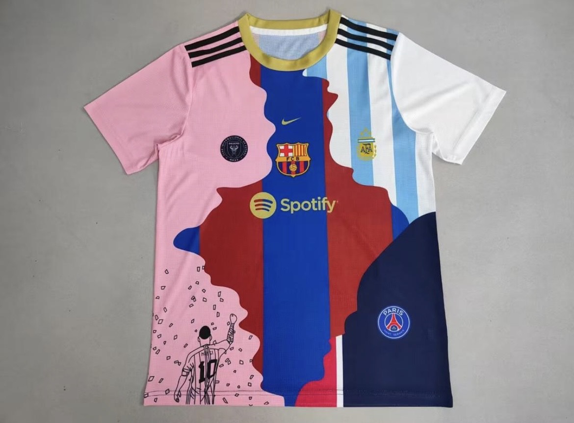Lionel Messi Career Jersey