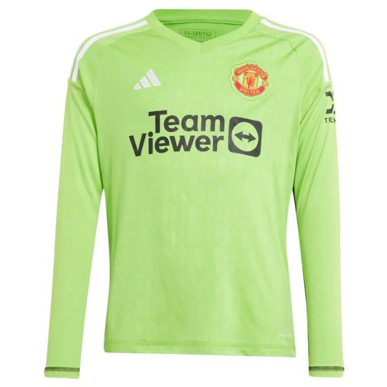 Man U GoalKeeper 23/24 Home Jersey - Long Sleeves