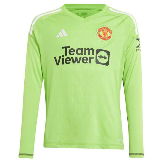 Man U GoalKeeper 23/24 Home Jersey - Long Sleeves