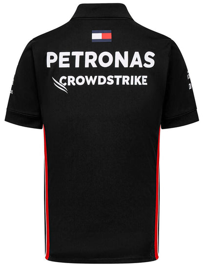 Mercedes AMG F1 2023 Men's Team Polo Shirt - Black